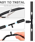 Installation of All In One Vacuum Line Kit With Six Five-Foot Hoses And 113 Connectors, Silicone Vacuum Tubing For Car Piping System