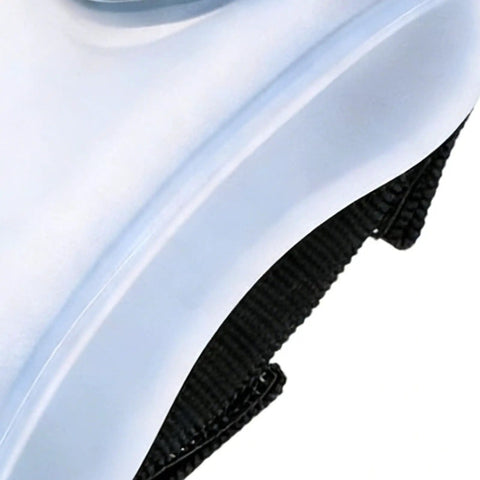 Close-up of Hands Free Wrist Water Bottle For Running And Cycling With Secure Strap showing a black strap detail.