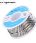 2.0mm Rosin Core Solder Wire 63/37 Alloy, 100G Roll For Electronics Soldering And Repair with blue label on spool