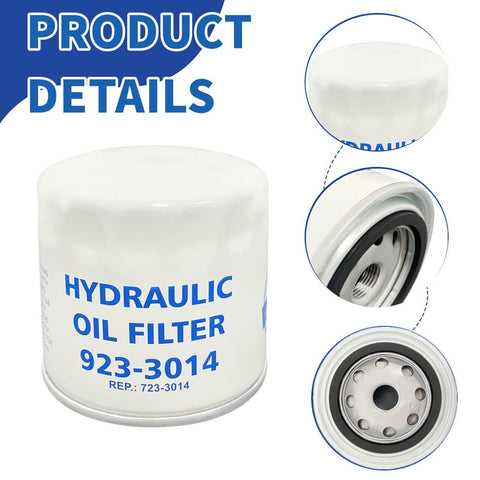 Heavy Duty Hydraulic Oil Filter For Cub Cadet Tractors GT GSE LT GS GSX XT3 44 48 54 2554 2550 Replaces JD AM39653 795270 Fitment For 2165 2145 GT Series And More 2 Pack