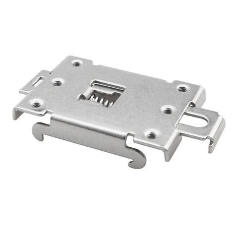 Two Pack 35mm Rail Mount Bracket Kit For Solid State Relays With Screws DIN Heatsink Compatible Fixed Power Switch Rail Clip Holders