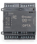 Front view of Pro Opta EXT Analog Expansion Module for Micro PLC with 6 programmable inputs, 2 outputs, 4 PWM channels, plug-and-play