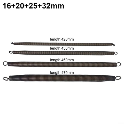 Heavy Duty Pvc Pipe Bender Spring 420Mm Manual Wire Tube Bending Tool For 16Mm 20Mm 25Mm 32Mm Conduit Curve Forming Set, four lengths visible
