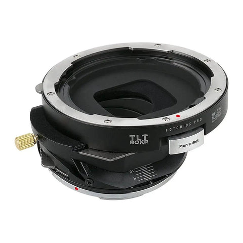 TLT ROKR Tilt Shift Lens Mount Adapter Pro Grade For Hasselblad V Mount Lenses On Canon EOS EF And EF S Cameras With Gen10 Focus Confirmation Chip 360 Degree Rotation Black, black metal adapter