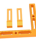 Aluminum CNC Workpiece Fixture Kit With Side Clamping Vise Clamp on T Slot Table for precise repeatable alignment in machining