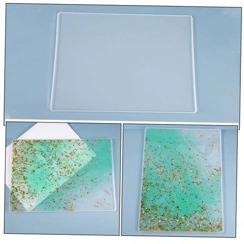 Top Shelf Silicone Placemat Mold Set For Epoxy Resin Crafts And Diy Writing Desk Pad Reusable Casting Tray With Legit Smooth Nonstick Surface Dreamy Finish