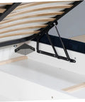 Built Tough 40 Pack Heavy Duty Corner Brackets Cold Rolled Steel Right Angle Triangle Shelf Supports For Furniture Reinforcement And Decorative Bed Frame Construction That Will Definitely Hold Up Like A Champ mounted on bed frame