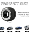 Professional Wheel Stud Installer Tool For Cars And Trucks Boasts Rust Resistant Steel Design. Axle size: 1.55" by 0.89".