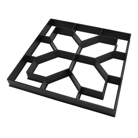 15.7X15.7 Inch Walk Maker Mold For Concrete Pavers ABS Reusable DIY Stepping Stone Paver for Lawn Patio Garden Yard Pathways