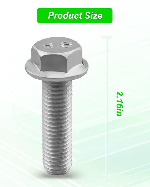 Heavy Duty Truck Bed Mounting Hardware Bolts For Chevy Silverado Gmc Sierra 1500 2500 3500 Hd Classic Rig Ready Bed Frame Repair Kit 8 Piece Set Built Like A Tank 2.16-inch steel bolt.