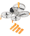 Drone with Ultra Light Drone Landing Gear Extension Kit For DJI Flip, quick release legs, boosts ground clearance 2.6cm, 3D printed.