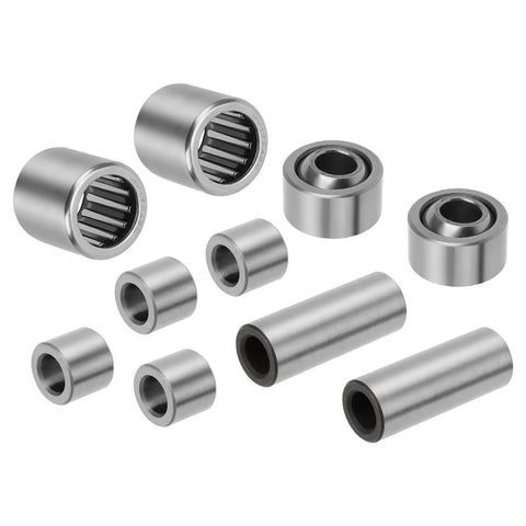 Front Upper Lower A Arm Bearing Seal Shaft Rebuild Repair Kit Two Sided For ATV Front End Suspension Fit For KFX450R 2008 2014 KFX700 2004 2011