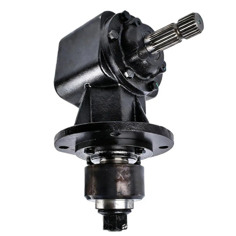 Direct Replacement Gearbox For 2510 Model Side Gearbox With One Point Three Eight Inch Input Shaft And Twenty One Spline Two Inch Tapered Output Shaft 1.47 To 1 Speed Up Ratio Built To Drop In OEM Numbers 401 0171 03 250322 007714005 88306, showing gearbox structure