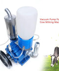 Vacuum Pump Milking Machine 250 Liters Per Minute Portable Electric Milker For Cows Sheep Goats Heavy Duty Aluminum Shell