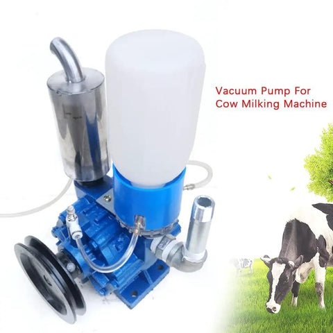 Vacuum Pump Milking Machine 250 Liters Per Minute Portable Electric Milker For Cows Sheep Goats Heavy Duty Aluminum Shell