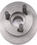 D Mount Semi Machined Steel Adapter For 6 Inch Universal Chucks And D4 Spindle Pro Grade Back Plate For Plain Back Chucks Requires Machining