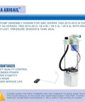 GMC Sierra 1500 And Chevy Silverado 1500 Fuel Pump Module Assembly Replacement 2010-2013 V8 4.8L 5.3L 6.2L E4005M unit image