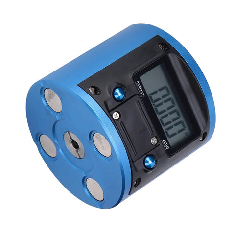 Digital Z Axis Presetter With 0 To 2mm Travel, Magnetic Positioning Tool, 0.01mm Resolution For Dial Indicators, Large LCD Display