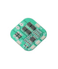 Real Deal 18650 Four Series Lithium Battery Management System With 20 Amp Overcurrent Protection For 14.8 Volt Charging And Discharge Protection Boards, close-up of circuit board design.