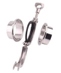 DERNORD 2-inch stainless steel tri-clamp set with two SUS304 sanitary ferrules and FKM gasket