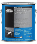 Roll Roof Adhesive For Bonding Sheets, Brushable Asphalt Based Liquid Roofing Glue, No Heating Needed, 3.6 Quart can