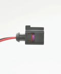Plug And Play 2 Pin Coolant Level Sensor Connector Pigtail With Pre Crimped Wires 6 Inch Leads black plug with red wire