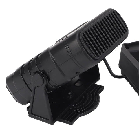 Pocket Sized USB Battery Space Heater Running Smooth With Dual Phone Chargers And Two Comfort Settings Tailor Made For Office Desks Camping Trails Or Road Trips Sweet, portable black design.