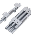 Soft Close Drawer Slide With Dampening, Quiet Heavy Duty 60Kg Load Capacity For Kitchen Cabinets, Closets And Wardrobes, Smooth Sliding Hardware That Glides Quietly, Reducing Slams And Bumps For Everyday Use In Busy Homes. metal drawer slides with mounting holes