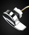Side Mount Toilet Flush Lever Handle Replacement For Most Toilet Tanks Universal Zinc Alloy Lever With Silver And Gold Finish Dope Upgrade