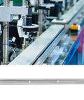 30 Type Aluminum T Slot Track For Woodworking Fixing Fixture With 500mm Length displayed vertically on workbench