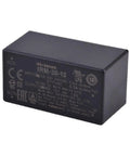 Compact Mini AC DC Power Supply Module Brings Solid 12 Volt 1.8 Amp Juice to Industrial Automation, black rectangular power module.