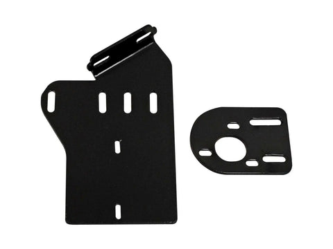 Smooth as Silk EZ Steer Power Steering Kit Fits Yamaha Rhino 450 660 700 Since 2004 mounting brackets in black steel finish