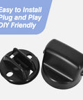 Easy install DIY Keyless Push Button Ignition Kit With Knob And Switch, Plug And Play Replacement for Mazda and Mitsubishi
