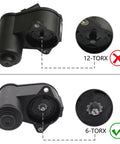 Rear Caliper Parking Brake Servo Motor Adjuster 6-Torx Fits VW Passat B6 B7 CC Sharan Tiguan And Audi Q3 2006 2015 Easy Install