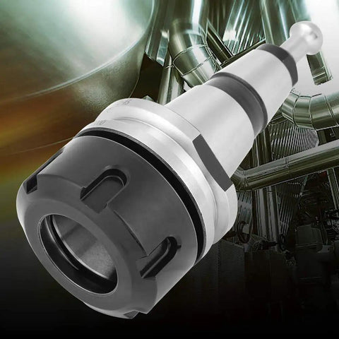 Built Different Iso30 Er32 Cnc Tool Holder Crafted From Thick Stainless Steel With A Balanced Collet Chuck for CNC machining.