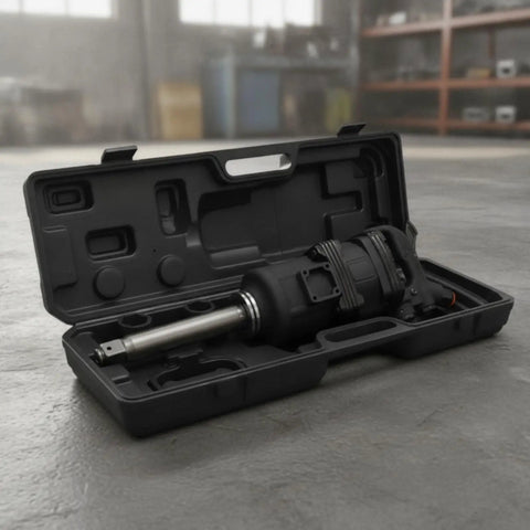 Heavy Duty Pneumatic Impact Wrench With Comfort Grip High Torque Air Ratchet Power Tool For Shop Cats And Garage Pros Looking For A Badass Workhorse That Gets It Done