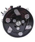 Premium AC Compressor Assembly With Clutch Fits Chevy Cruze Eco Lt Ltz Sedan 1.4 Liter Turbo Engine 2012 To 2016 close-up view.