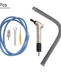 High Octane Pneumatic Air Die Grinder Tool Kit Hardcore 52500 Rpm Speed Machine, six-piece accessories for carving and polishing.