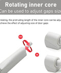 Touch Latch With Magnetic Actuation For Cabinets And Wardrobes ABS Housing 8.8 x 1.4 cm Push To Open 3.8 cm Throw 24 g