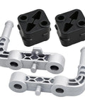 Reinforced Exhaust Muffler Hanger Bracket Kit With Rubber Isolators for Ram 1500 Rear Left and Right 2019 to 2024 models