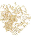 Pro Level Steel Alloy Fishing Wire Eyes Sinker Loops With Heavy Duty Screw Leads For Freshwater And Saltwater Anglers That Hold Fast in a pack.