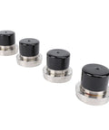 4 Pack Boat Trailer Bearing Protector Caps, Stainless Steel Wheel Bearing Covers With Dust Guard, 2.717 Inch