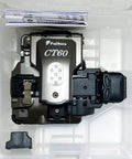 Pro Grade Optical Fiber Cleaver Featuring Motorized Blade And Automatic Rotation Bluetooth Sync visible in a protective case.