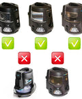 Factory OEM E2 Type 12 Electric Cord And Harness Assembly For Vacuum Cleaners, Two Speed Version, compatibility chart image