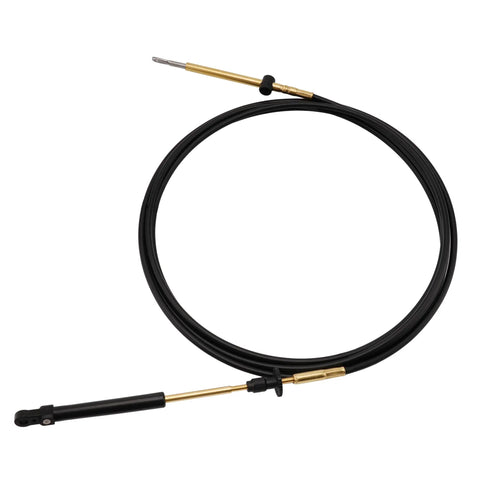 Throttle Shift Remote Control Cable 15 Foot With Adjustable Thumb Knob And Plastic Eye End 173115 0173115 for boats
