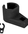 Offset Oxygen Sensor Socket 3/8 Inch Drive By 7/8 Inch 22mm Low Profile 6 Point O2 Sensor Removal Tool With Side Wire Gate