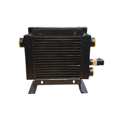 Hydraulic Oil Cooler Radiator With 4.7KW Cooling Capacity And Quiet 50W Fan Built For Heavy Duty Jobs High Efficiency Heat Exchanger Durable Precise Welding Low Noise Operation Rugged Wide Applications For Heavy Equipment And Industrial Hydraulics