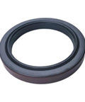 Black rubber trailer axle seal, 12-1/4 in outer diameter, 3-3/8 in width, for Dexter 10K oil axles