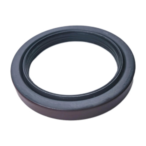 Black rubber trailer axle seal, 12-1/4 in outer diameter, 3-3/8 in width, for Dexter 10K oil axles