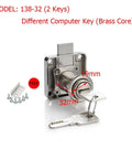 Cam Lock Drawer Lock Set For Cabinets And Wardrobes With 2 Keys Same Key System Tamper Proof Secure Furniture Lock Hardware